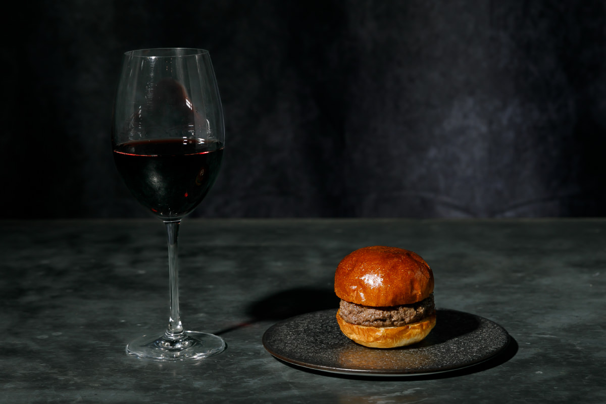 スライダーバーガー×「赤ワイン」ミディアムボディ